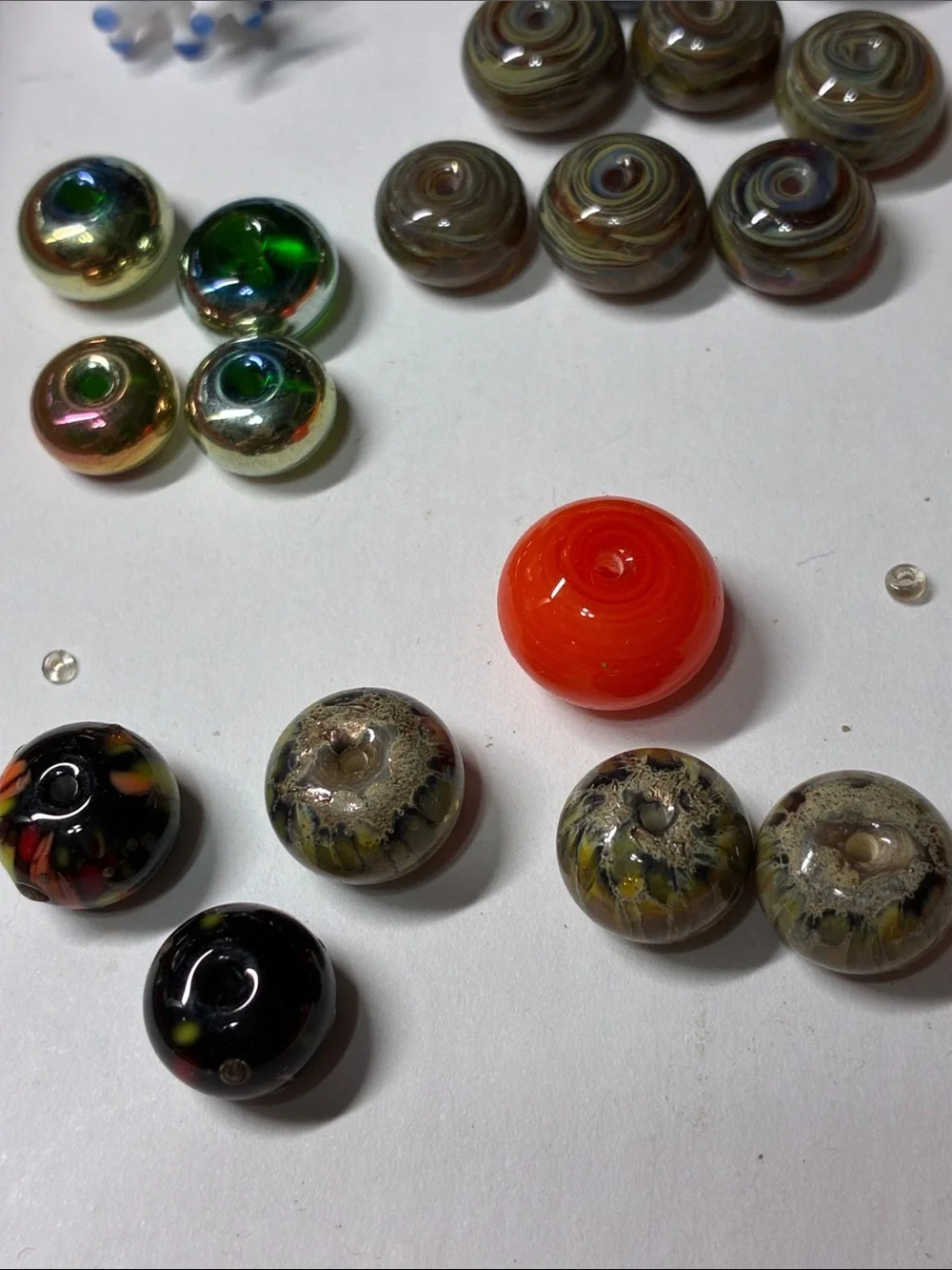 Assorted Glass Lampwork Beads - Multicolor Mix